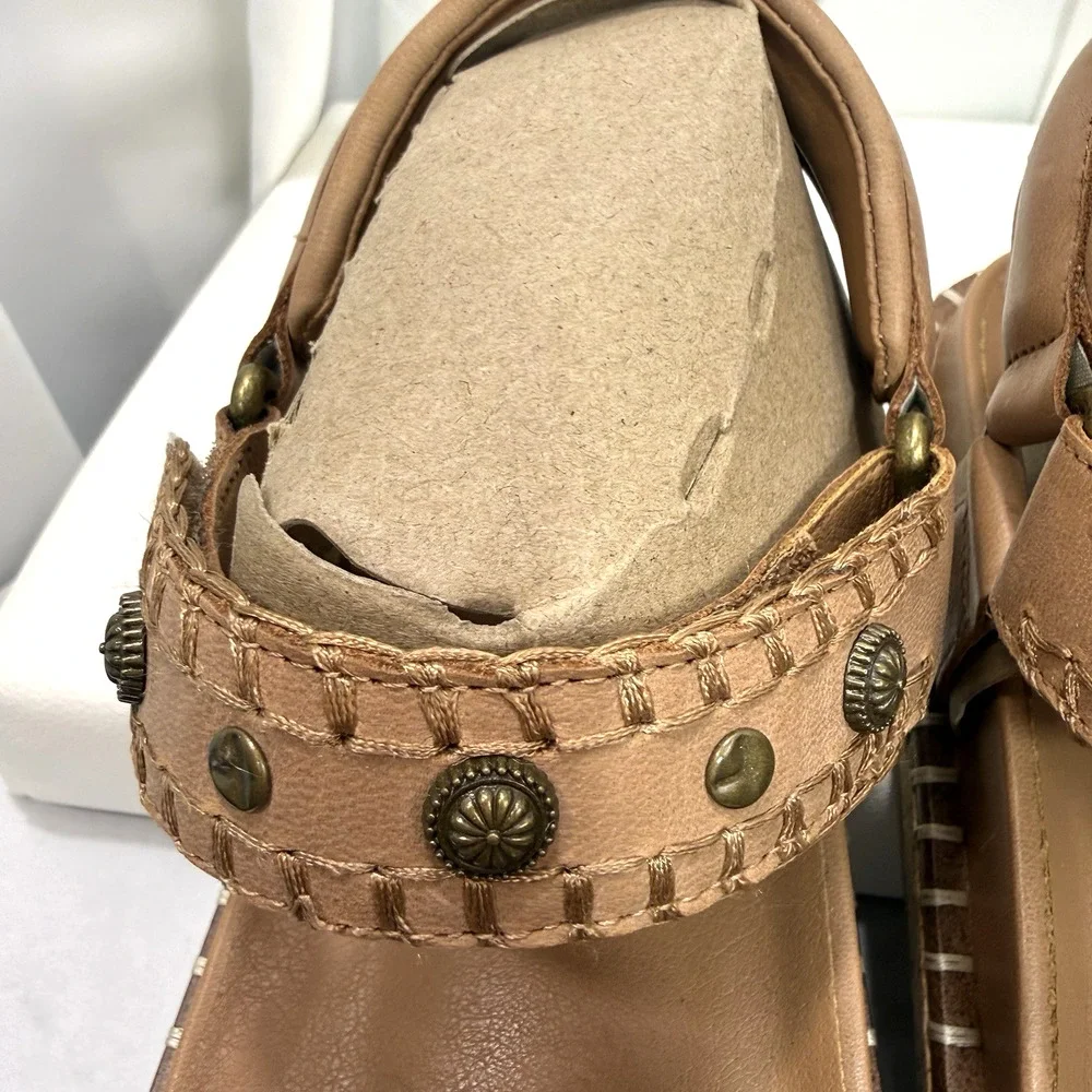 Lucky Brand Sandals Women’s Leather Upper Size 10M - Picture 5 of 16